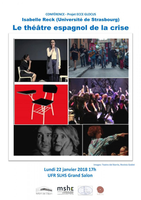 2018 theatre espagnol crise affiche