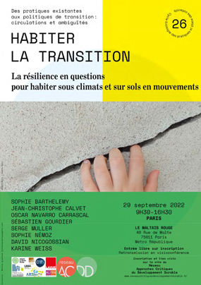 20220929 Habiter la transition affiche
