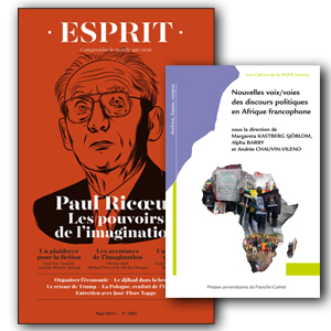 Recension Esprit Nouvelles voix Afrique