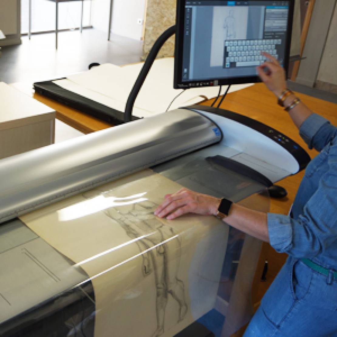 Des dessins du musée des beaux-arts et d'archéologie numérisés pour une exposition à l’ISBA